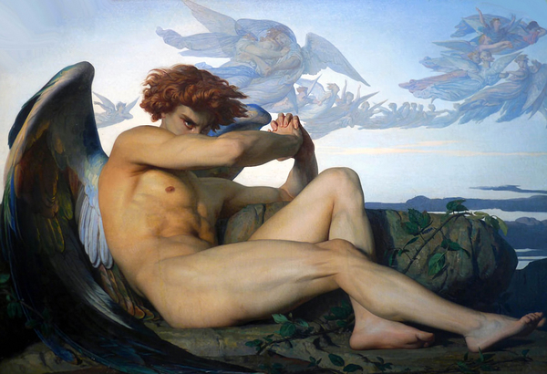 Alexandre Cabanel Fallen Angel by anonymous