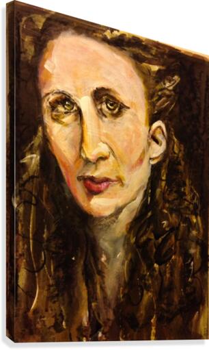 self portrait Canvas Print