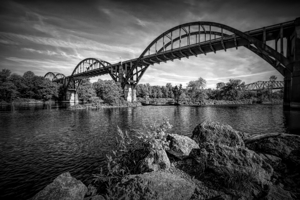 Cotter Bridge Black and White