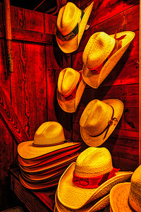 Luckenbach Hats HDR