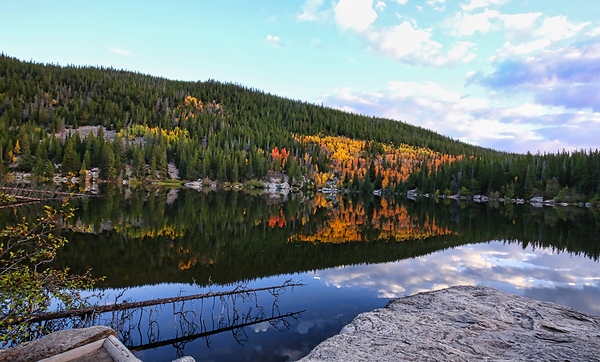 Fall Reflections   Bear Lake 2 by Judy Vincent Photography