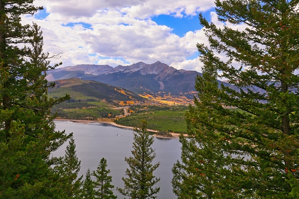 Fall at Sapphire Point 1 by Judy Vincent Photography