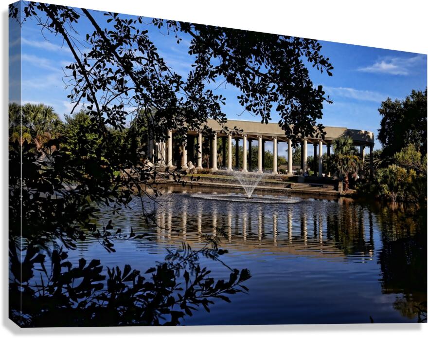 New Orleans City Park Peristyle Canvas Print