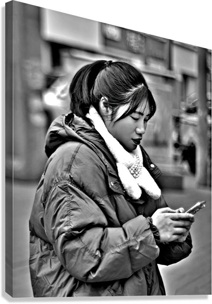 Warm Winter Messaging Canvas Print