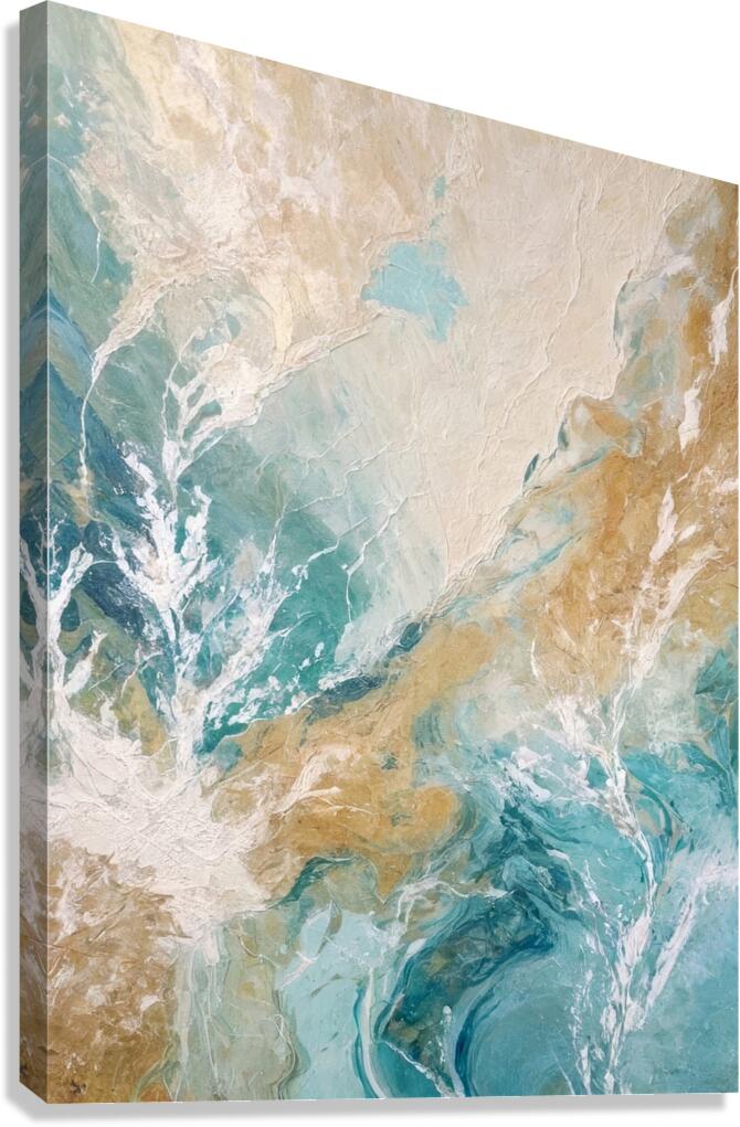 Crystal Sprites Canvas Print