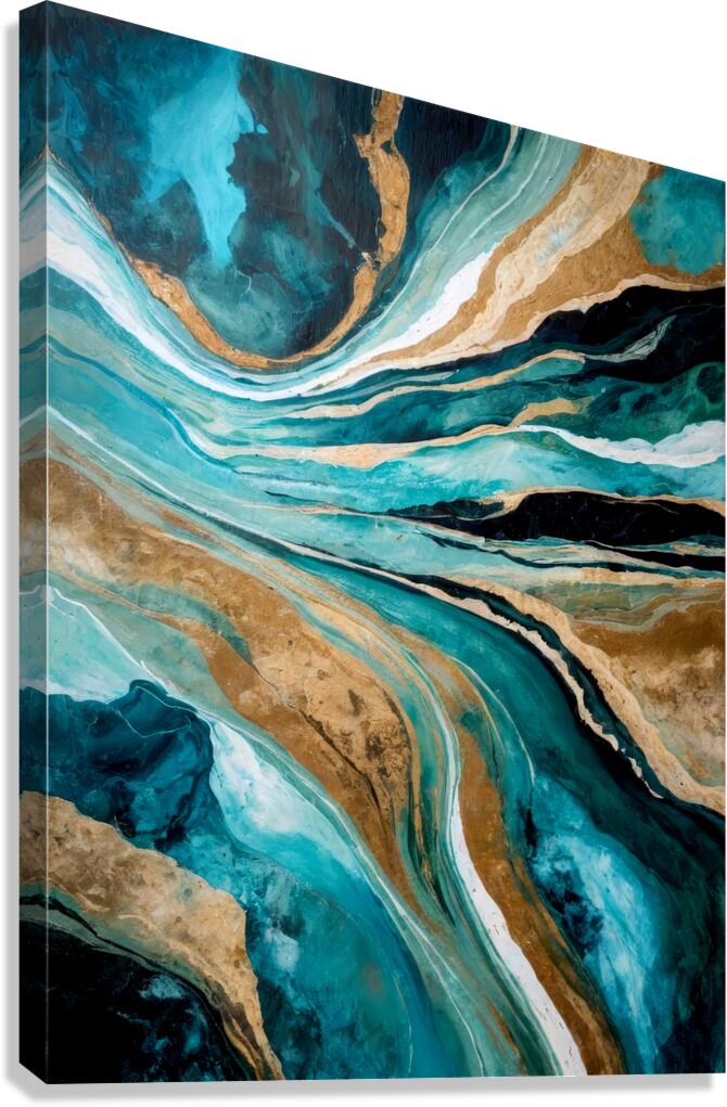 Flowing Through Time Canvas Print