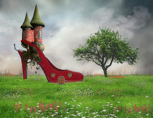 Her Red Shoe Cottage