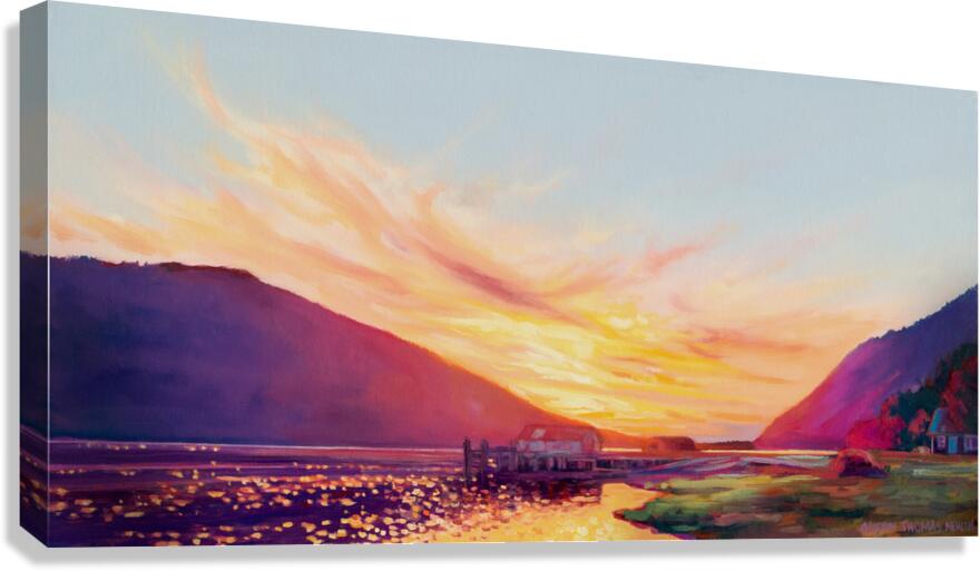 Cassiar Sunset Canvas Print