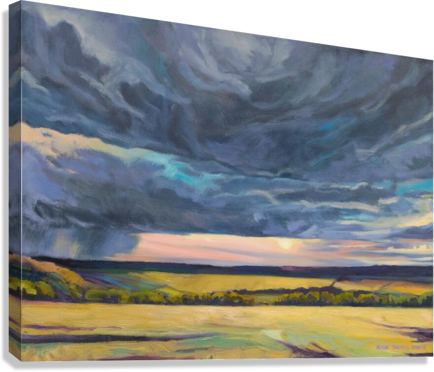 Stormy Days Canvas Print