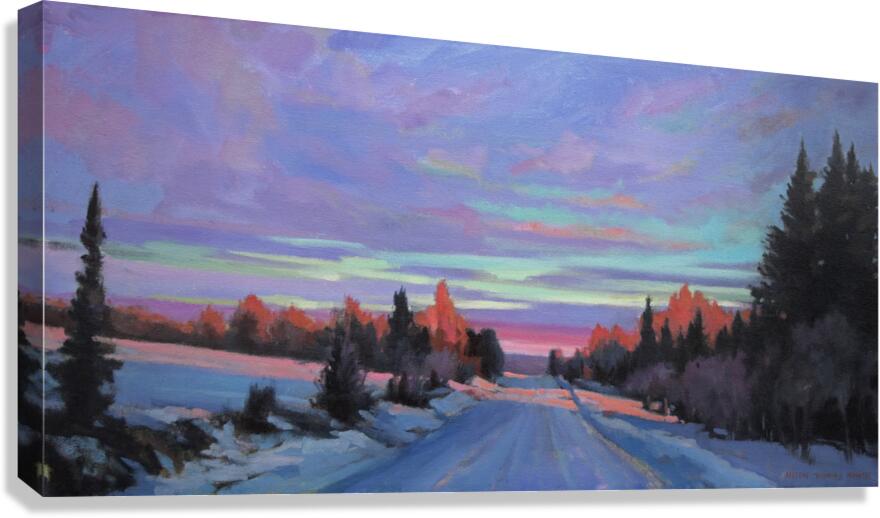 Winter Light Canvas Print