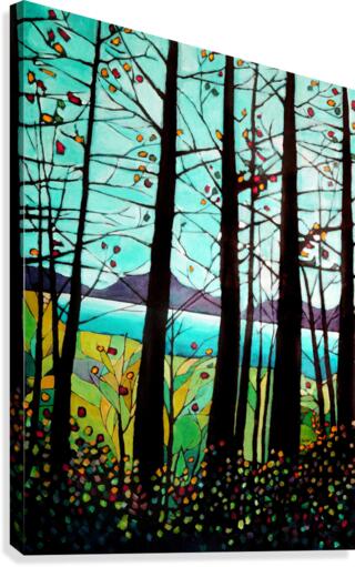 Trees in Fall Canvas Print
