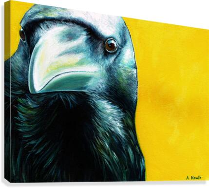 The Crow Canvas Print