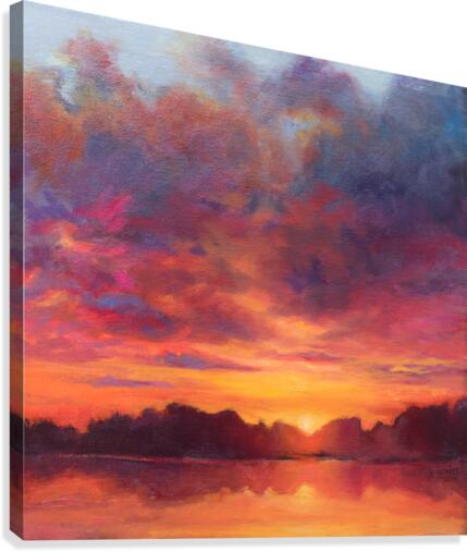 Peace Sunset Canvas Print