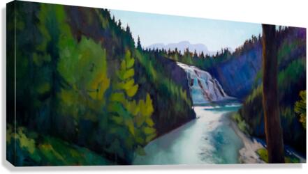 Kinuseo Falls Canvas Print