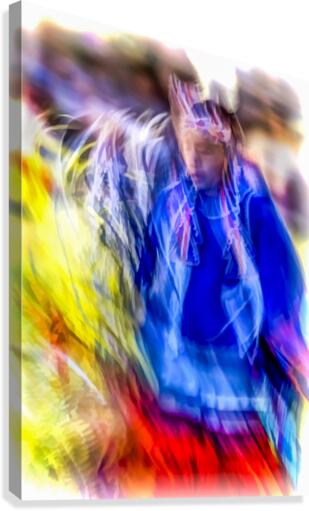 Shawl Dancer Canvas Print