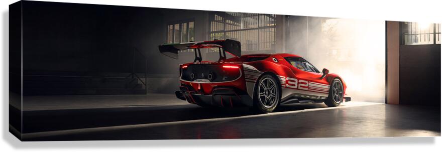 2024 Ferrari 296 Challenge 002 1440sw Canvas Print