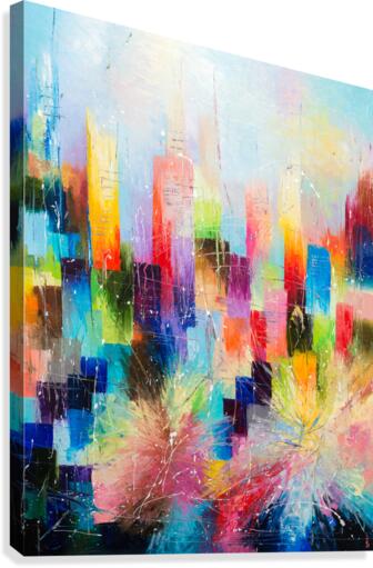 Downtown 1 Canvas Print