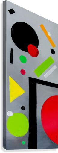 Fun geometry Canvas Print