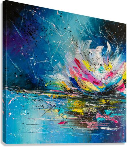 Night crocus Canvas Print
