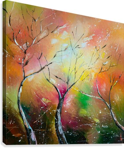 Windy day Canvas Print