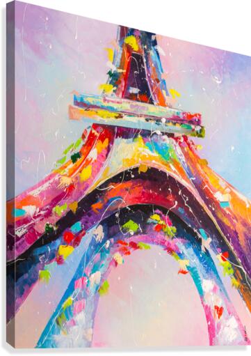 Eiffel tower Canvas Print