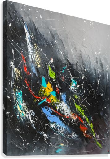 Falling stars Canvas Print