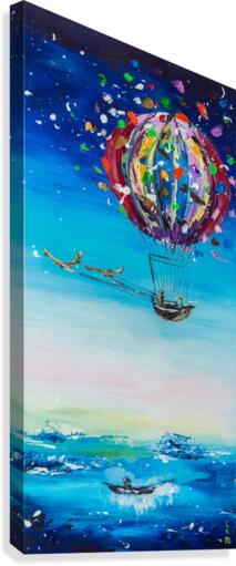 Fly away Canvas Print