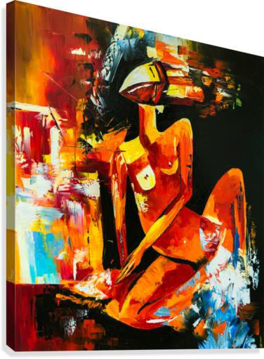 Mask Canvas Print