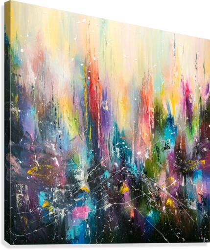 Magic city Canvas Print