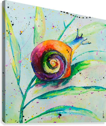 Snail Canvas Print
