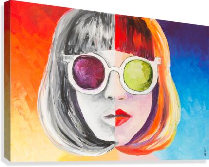 Miss Summer Canvas Print