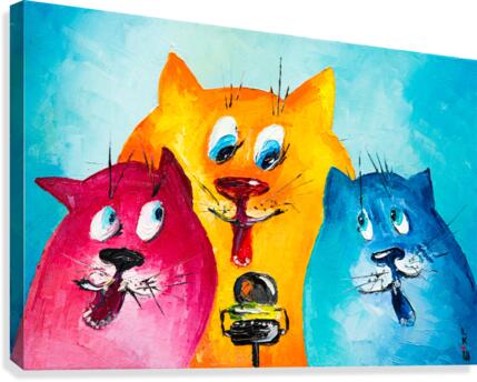 Singers Canvas Print