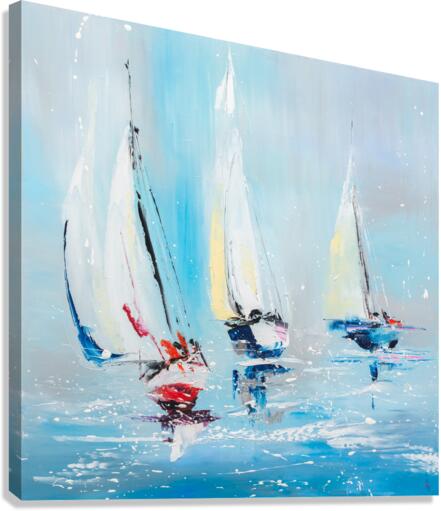 Sailing Canvas Print