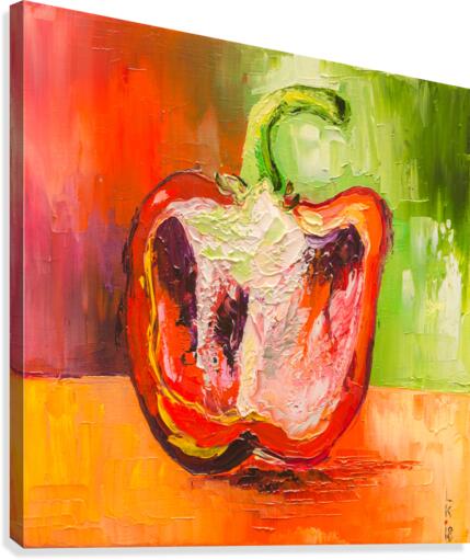 Salad pepper Canvas Print