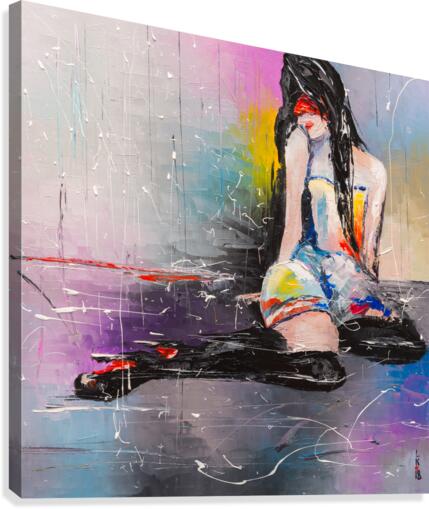 The game Canvas Print