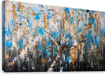 Birch branches Canvas Print