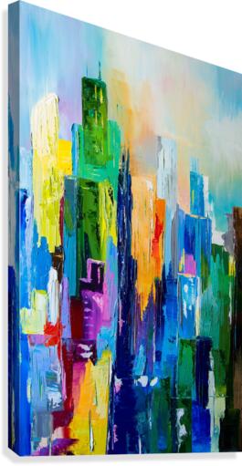 Downtown Canvas Print