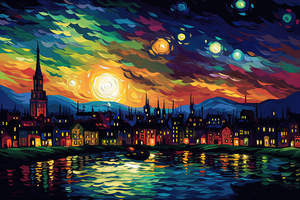 Homage to the Master Inspirare Starry Night