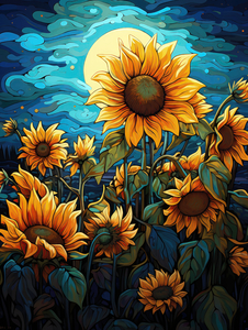 Petal Pizzicato: Vibrant Visions