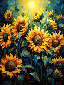 Floral Fugue: Vibrant Visions