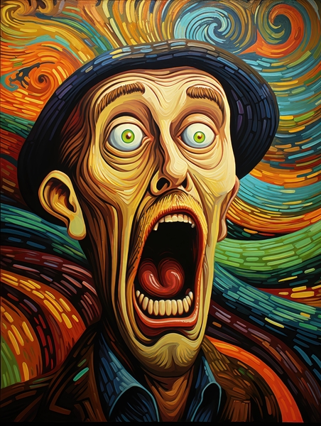 Silent Shriek: Minds Turmoil Print