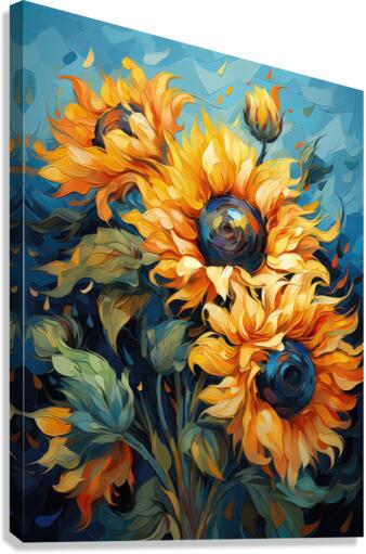 Lilting Lullaby: Vibrant Visions Canvas Print