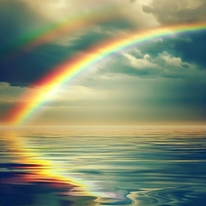 rainbow reflection