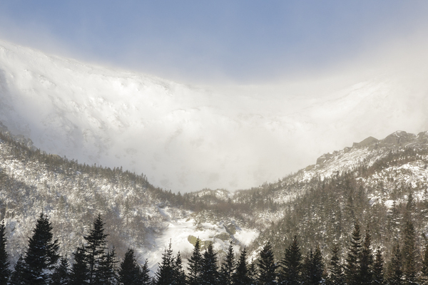 Tuckerman Ravine - Mount Washington White Mountains by ScenicNH Photography