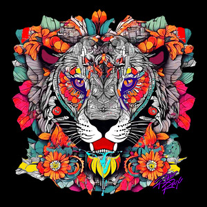  Harmony in Bloom: The Tigers Reverie