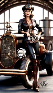 Vintage Pin-Up Ruby Rebel