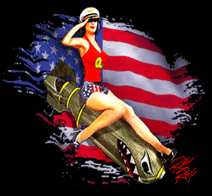  Classic B-52 Bomber Pin-up