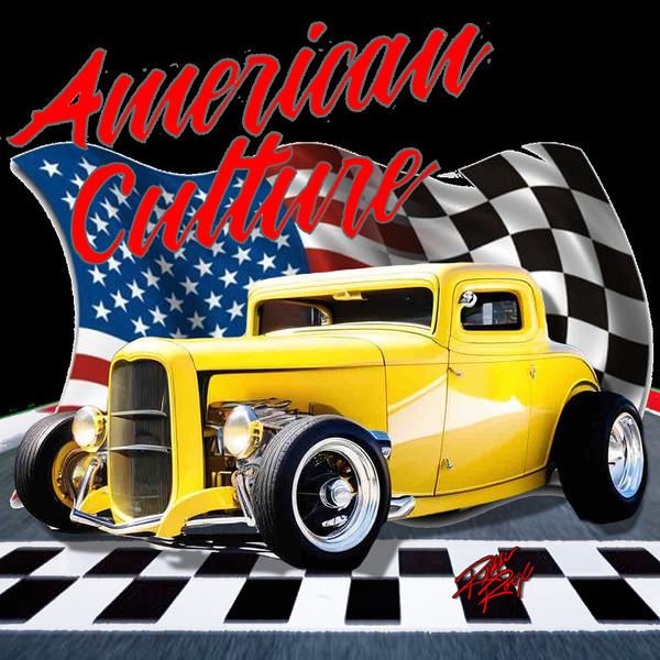 American Hot Rods: Icons of Speed and Style by Rikki Rocx Designs