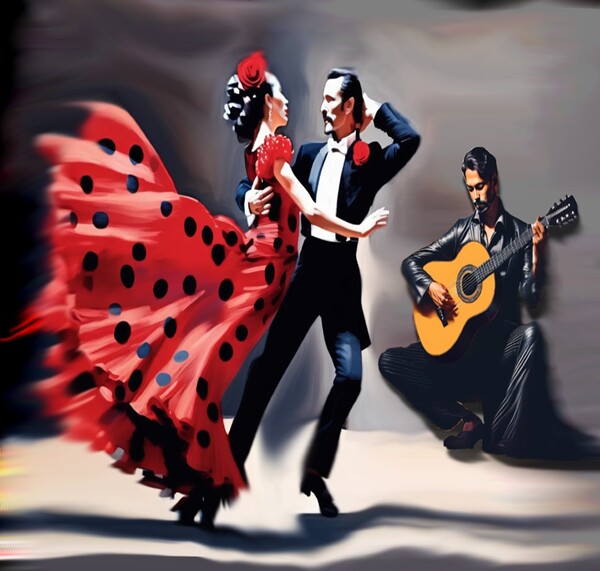 Fiesta Flamenco by Rikki Rocx Designs