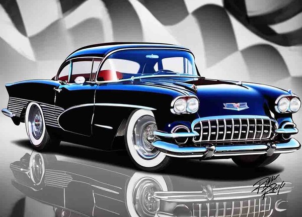 50s Chevrolet Proto-Type by Rikki Rocx Designs